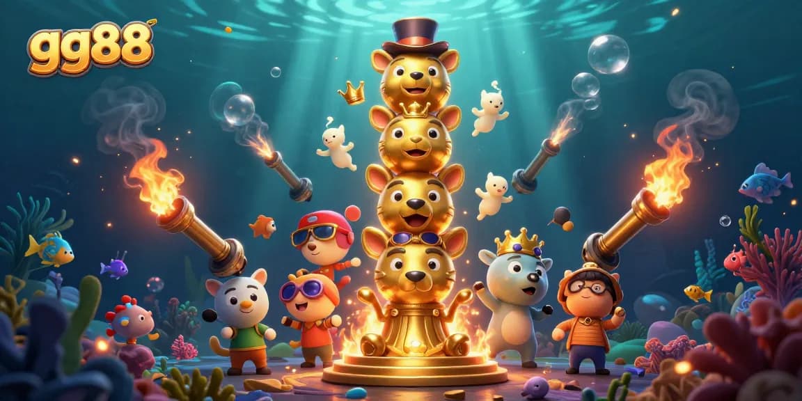 Engage with gg88's exciting fish shooting game featuring vibrant underwater adventures and unique game mechanics.