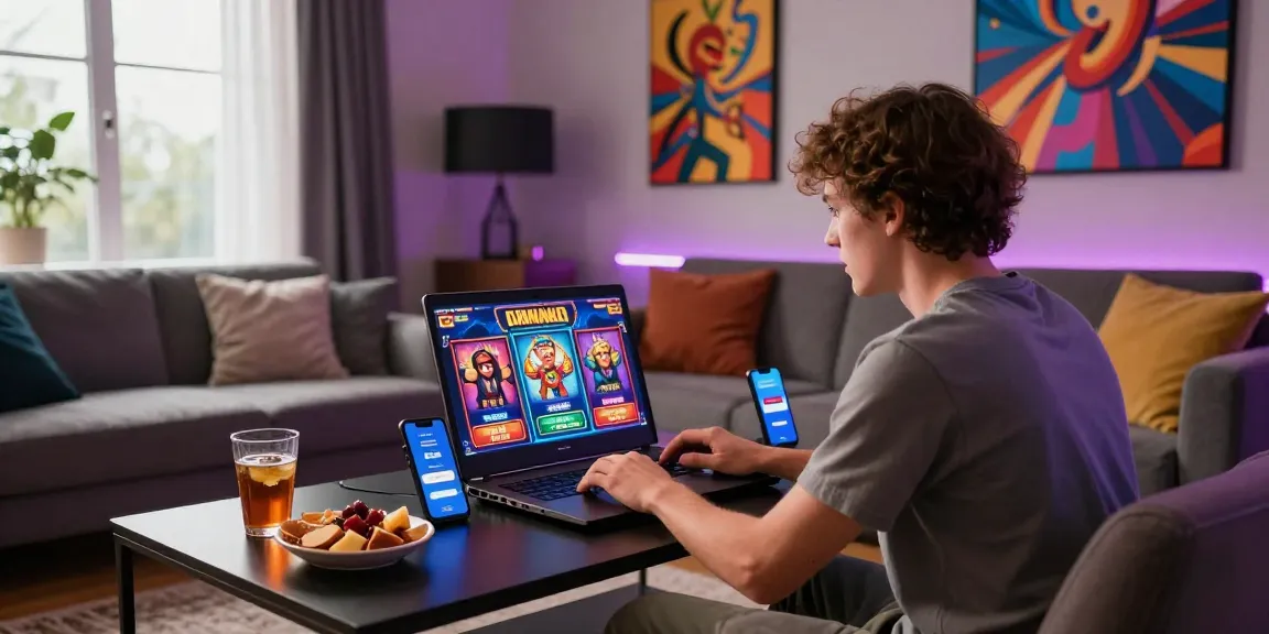 Experience the excitement of Slot7000 with vibrant gameplay and a cozy setting.