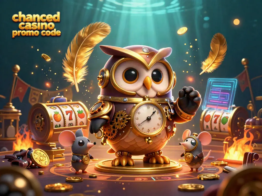 Claim bonuses with the chanced casino promo code for free coins in this vibrant casino scene.