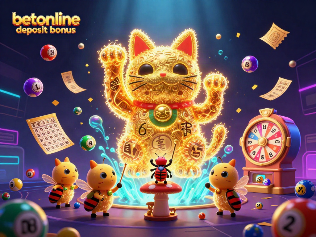 Activate your luck with the betonline deposit bonus and enjoy vibrant casino symbols in action.