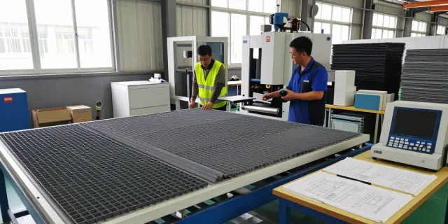 Engineered Composites' GRP manufacturing process with technicians and precision machinery