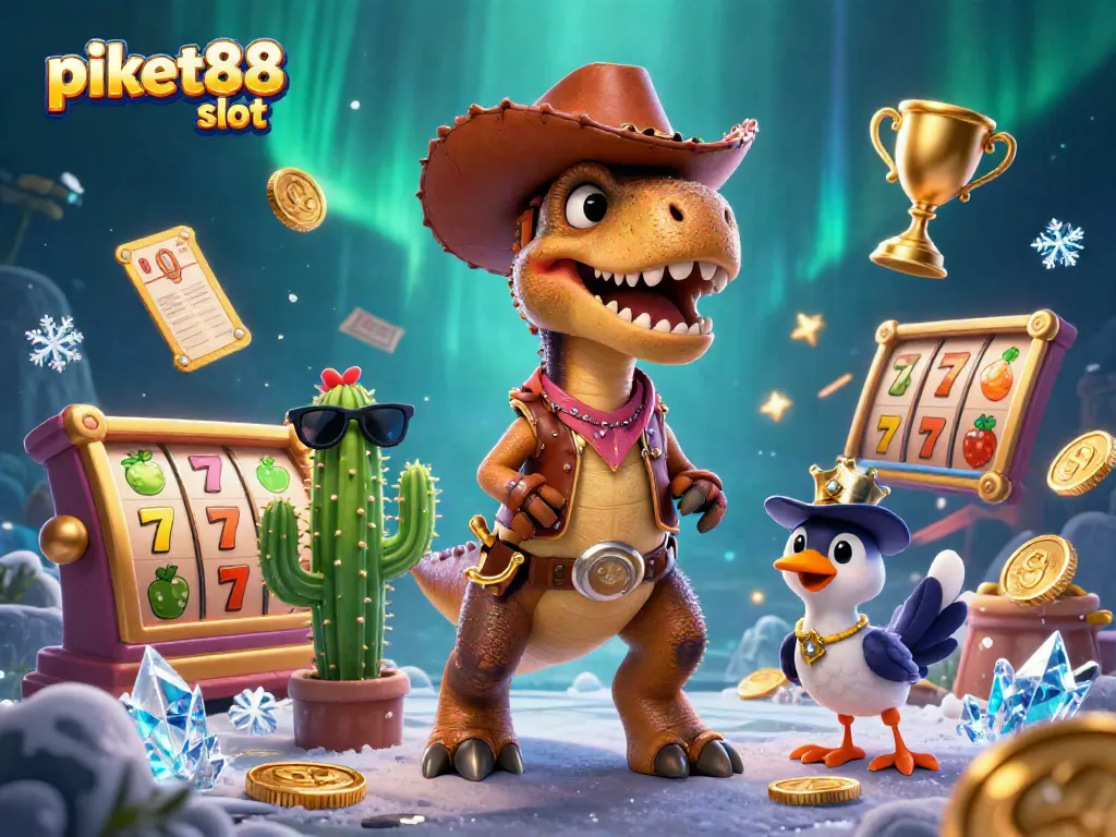 Engage with the exciting world of piket88 slot featuring dynamic characters and casino elements.