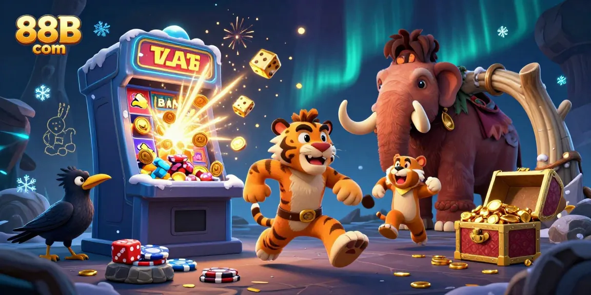 Experience the exciting world of 88B com with vibrant casino action and dynamic gaming elements.