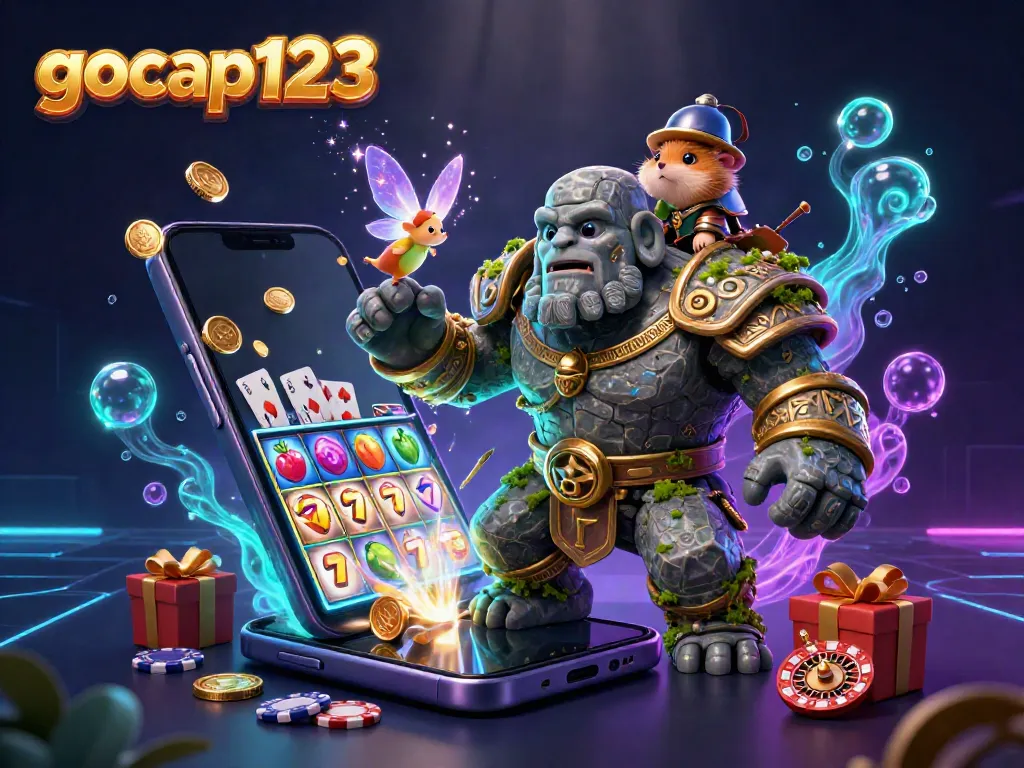 gocap123 menyajikan petualangan bermain slot dengan golem dan keseruan koin emas.