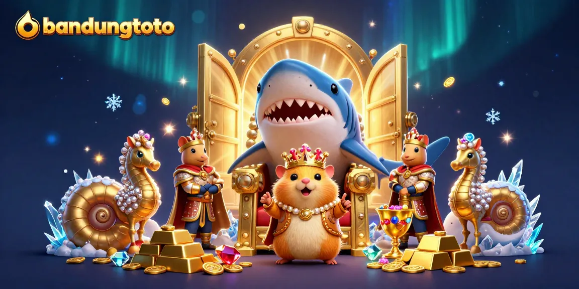 Engage with bandungtoto's royal gaming adventure featuring treasure-filled scenes and vibrant casino elements.
