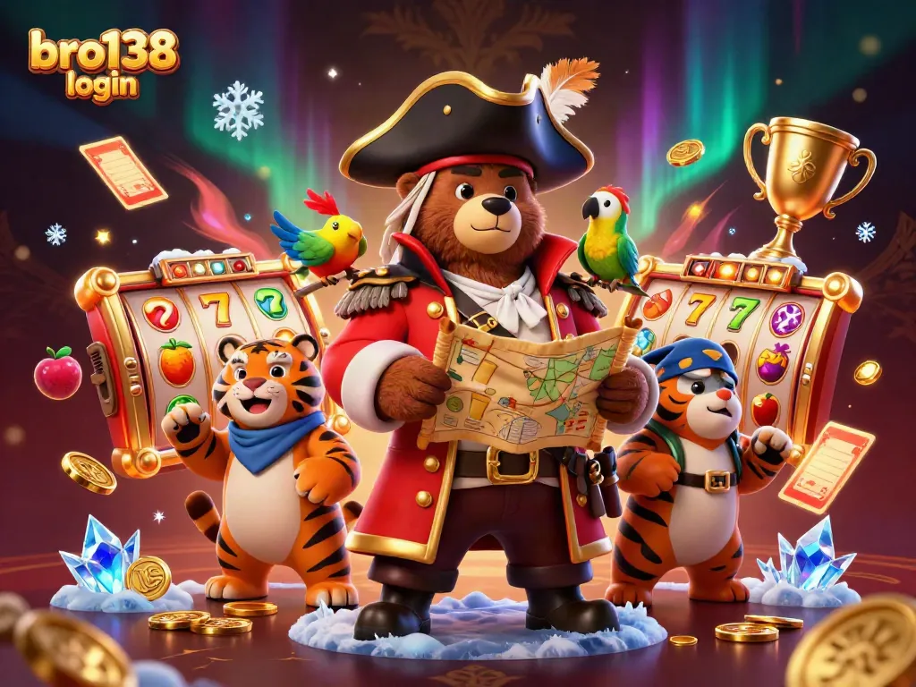 Join the excitement with bro138 login and explore slots in a vibrant 3D casino adventure!