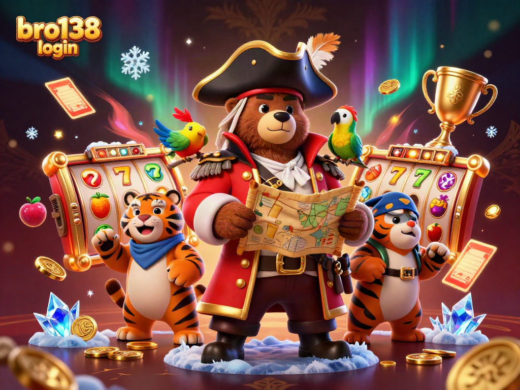 Join the excitement with bro138 login and explore slots in a vibrant 3D casino adventure!