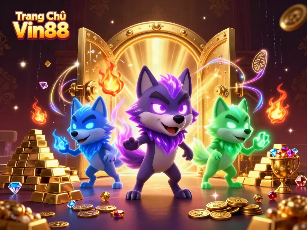 Win big at Trang Chủ Vin88 with thrilling games and ghostly wolf companions.