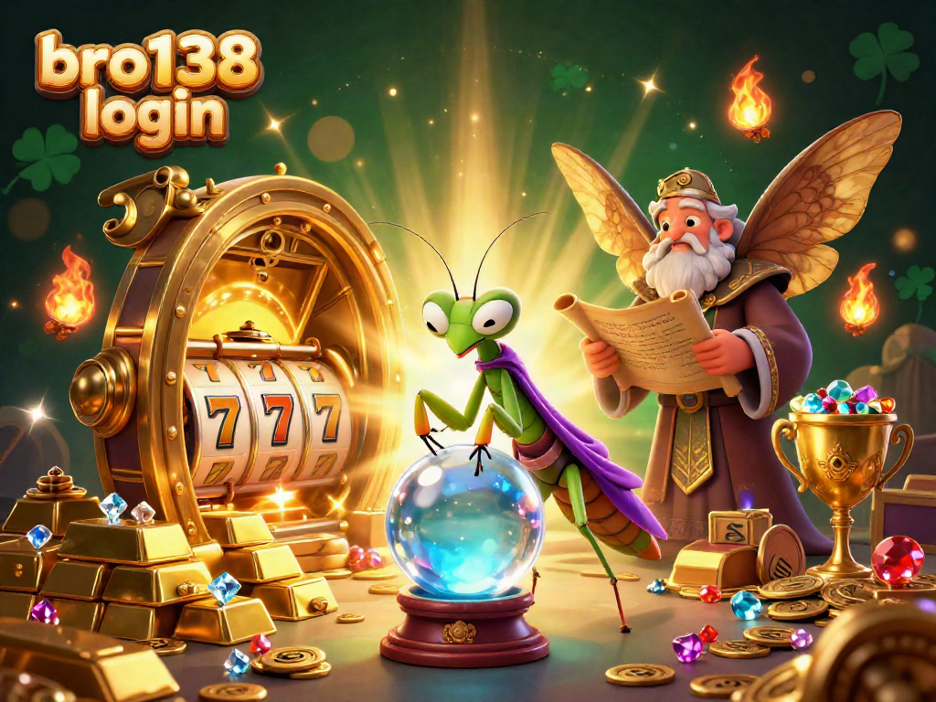 Engage with bro138 login and unlock premium gaming experiences in this dynamic casino illustration.